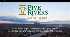 Desktop Screenshot of fiveriverscattle.com